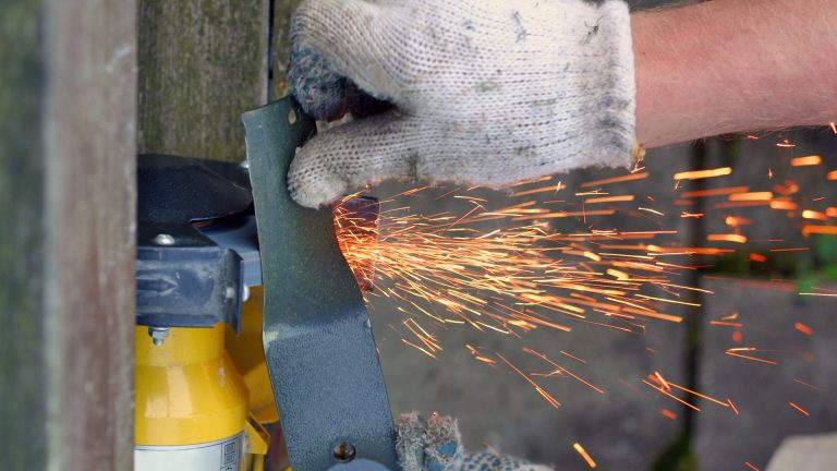 lawnmower blade sharpening