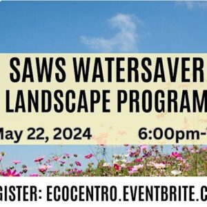 Banner for SAWS WaterSaver Landscape Program