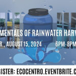 advertisement for FUNdamentals of Rainwater Harvesting