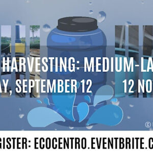 Banner for RainWater Harvesting at Eco Centro