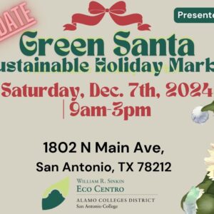 Banner for Eco Centro Green Santa Sustainable Holiday Market