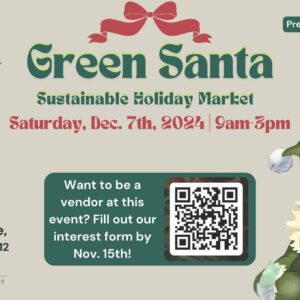 banner for Green Santa Sustainable Holiday Market