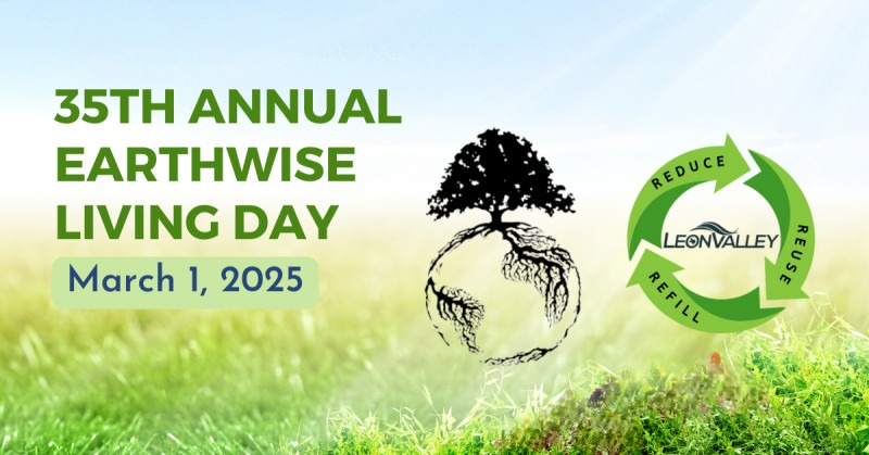 Banner for Leon Valley Earthwise Living Day