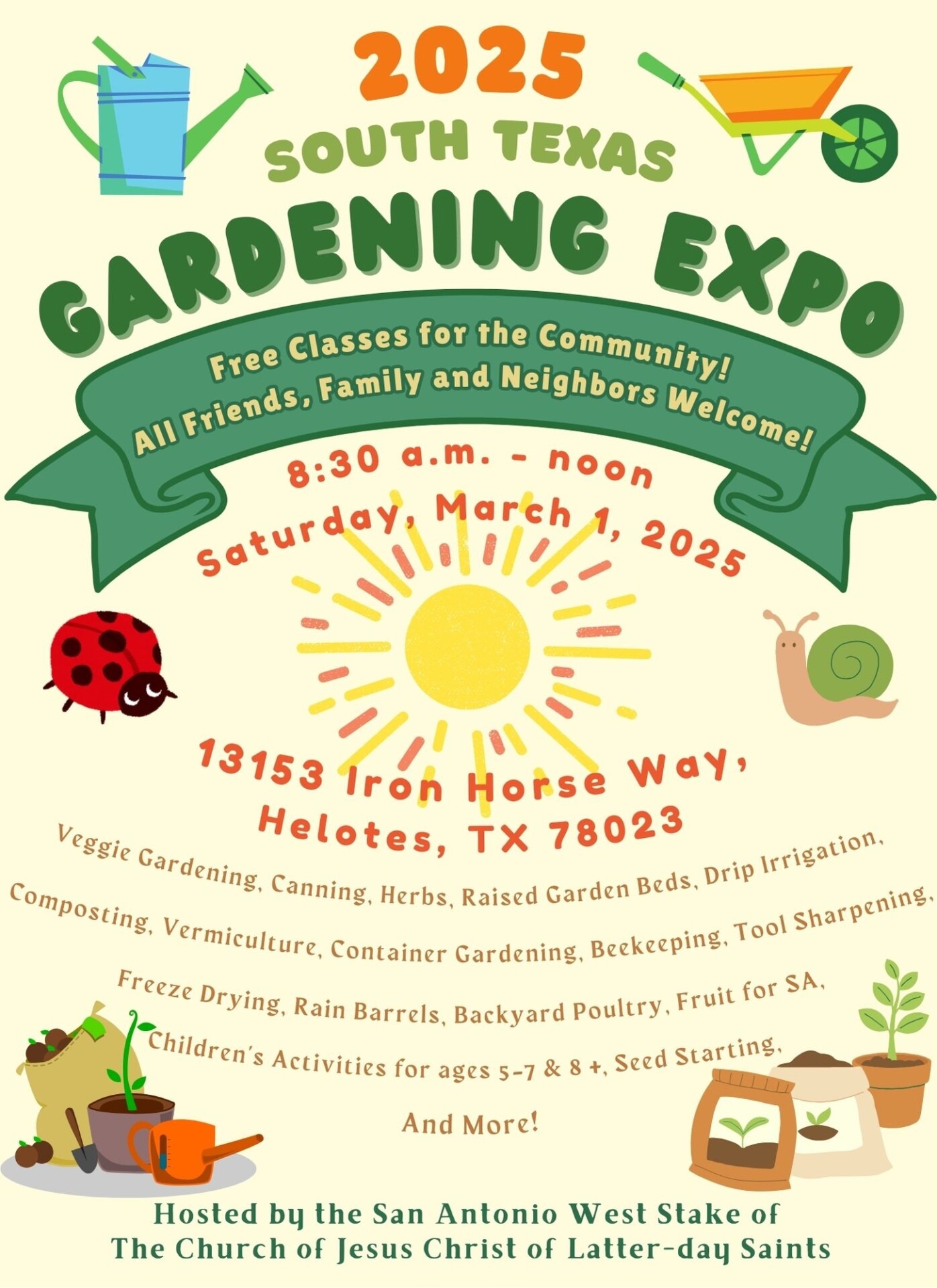 Banner for South Texas Gardening Expo