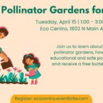 Banner for Pollinator Gardens for Children